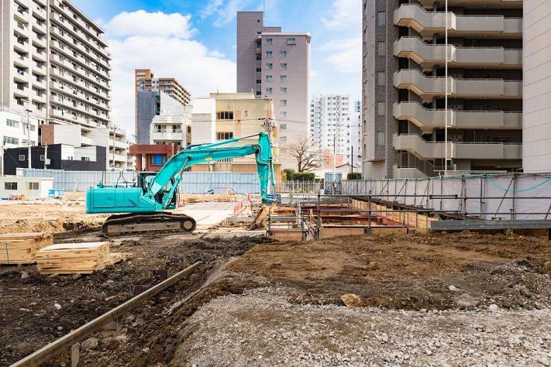 掘削の工事 | 千葉の建設会社なら株式会社ラクセル